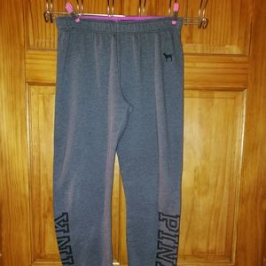 Victoria secrets pink sweat pants